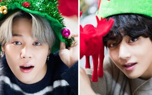 Fan phấn chấn đón Noel hơn khi ngắm chùm ảnh Giáng sinh của BTS