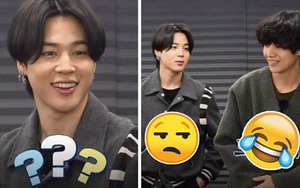 Jimin BTS tức điên vì bị V chơi xỏ, làm cho tẽn tò