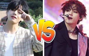 V BTS tiết lộ sự khác biệt giữa con người thật và trên sân khấu