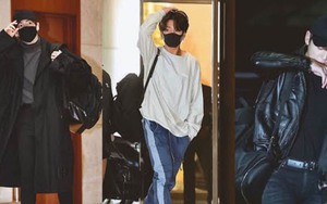 Trang phục sân bay của Jungkook BTS khiến ai cũng phải ngoái nhìn
