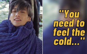 Jungkook BTS chia sẻ thấm thía sau khi ngâm mình trong nước lạnh giá