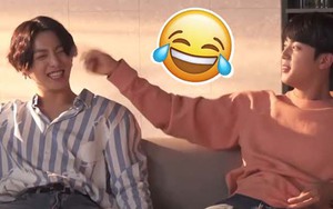 ‘Cưng xỉu’ khoảnh khắc ngoài đời giữa anh cả và em út của BTS