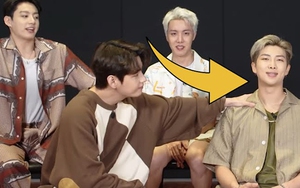 Trưởng nhóm RM được BTS tặng mưa lời khen hài hước bằng tiếng Anh