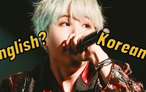 Suga BTS tiết lộ sự khác biệt lớn nhất giữa rap tiếng Anh và tiếng Hàn