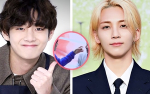 ‘Cưng xỉu’ thời khắc V BTS trở thành nhà tạo mẫu tóc của Jeonghan Seventeen
