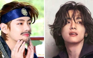V BTS lại trêu fan trên Weverse với râu tóc dài nhưng anh để ARMY lựa chọn