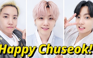 Ảnh đẹp BTS trong bộ Hanbok truyền thống mùa Trung thu