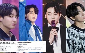 Mạng xã hội lại 'đảo lộn' vì khuyên môi và màn diễn đỉnh cao của Jungkook BTS