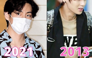 Không thể tưởng tượng nổi V BTS đã làm việc này khi lần đầu đi máy bay cách đây 8 năm