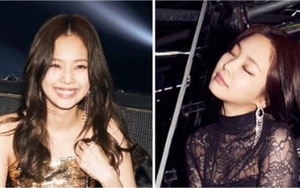 Jennie Black Pink ‘đốn tim’ fan với bộ váy xuyên thấu