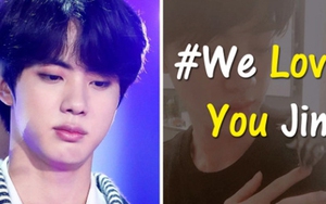 Jin BTS đã nghẹn khóc trong ‘livestream’ mới trò chuyện cùng ARMY