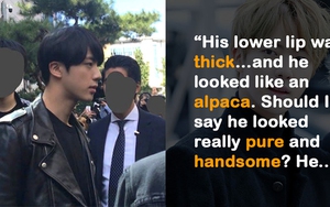 Fan sững sờ khi được tận mắt thấy vẻ đẹp của Jin (BTS) ngoài đời