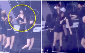 Momo (Twice) gặp sự cố trang phục khiến suýt bị lộ ngực