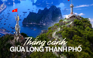 Việt Nam có những ngọn núi sừng sững như kỳ quan ngay giữa lòng các thành phố lớn