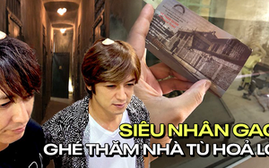 Diễn viên ‘siêu nhân Gao’, nhân vật tuổi thơ của nhiều người bất ngờ ghé thăm Hà Nội, tham quan cả Nhà tù Hoả Lò