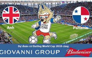 Dự đoán có thưởng World Cup 2018: Trận Anh – Panama