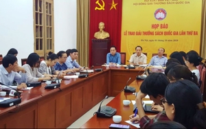 Lễ trao Giải thưởng Sách Quốc gia lần ba sẽ diễn ra vào tháng 10