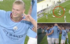 Haaland chỉ mất 12 phút để 'mở tài khoản' cho Man City