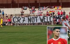 CĐV Atletico Madrid giăng biểu ngữ sỉ nhục Ronaldo