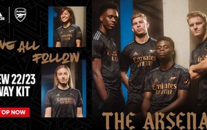 Arsenal công bố áo sân khách 2022/23