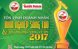 Tôn vinh 'Doanh Nhân Khởi Nghiệp Sáng Tạo' 2017