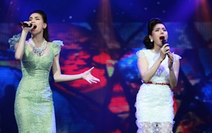 Hà Hồ, Lệ Quyên 'tái ngộ' trên cùng sân khấu