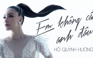 Hồ Quỳnh Hương 'tái xuất' nóng bỏng trong MV 'Em không cần anh đâu'