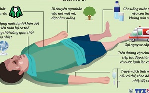 Làm việc dưới nhiệt độ cao thời gian dài, một bệnh nhân hôn mê do sốc nhiệt