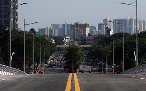 Hà Nội thông xe cầu vượt nút giao Nguyễn Văn Huyên – Hoàng Quốc Việt vào ngày 28/8