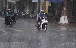 Từ đêm 15/8 đến ngày 20/8, vùng xoáy thấp gây mưa lớn tại Bắc Bộ