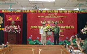 Bổ nhiệm lãnh đạo 4 cơ quan Công an