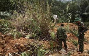 Vụ sạt lở tại Thủy điện Rào Trăng 3: Nước suối dâng cao, việc nắn dòng gặp khó khăn