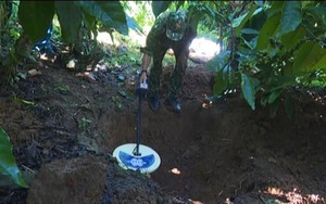 Đắk Lắk: Phát hiện, thu gom 180 quả đạn pháo trong rẫy cà phê