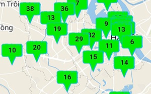 Chất lượng không khí tốt ở tất cả khu vực tại Hà Nội