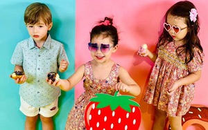 Con gái siêu mẫu Hà Anh thần thái như host trong buổi chụp hình