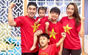 Con gái Đông Nhi gia nhập đội fan 'cuồng' đội tuyển Việt Nam