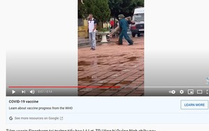 Thông tin về hình ảnh cấp cứu khi tiêm vaccine phòng Covid-19 ở thành phố Uông Bí là sai sự thật