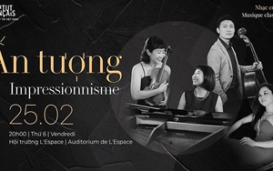 Thêm một buổi diễn cho đêm nhạc cổ điển Impressionnisme đã 'cháy' vé