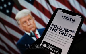 Mạng xã hội của cựu Tổng thống Mỹ D.Trump có mặt trên cửa hàng ứng dụng Apple