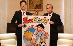 Nhà xuất bản ở Nhật Bản sản xuất bộ truyện tranh đầu tiên về bóng đá Việt Nam