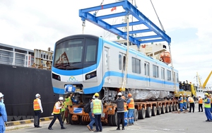 Toàn bộ 17 đoàn tàu tuyến metro Bến Thành – Suối Tiên được nhập về Việt Nam