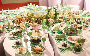 222 món ăn từ dừa xác lập kỷ lục thế giới