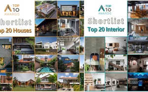 Top 10 Awards 2021 vinh danh 20 thiết kế nhà ở và nội thất