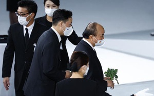 Chủ tịch nước Nguyễn Xuân Phúc dự Lễ Quốc tang cố Thủ tướng Nhật Bản Abe Shinzo