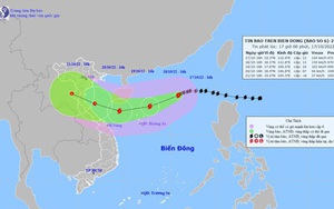 Trung Quốc dự báo bão Nesat gây mưa lớn và gió mạnh