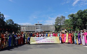 TP.HCM tổ chức diễu hành 'Tôi yêu Áo dài Việt Nam'