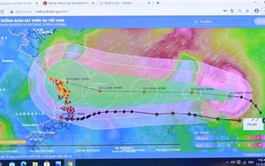 Đêm 13/11, vùng biển từ Hà Tĩnh đến Quảng Ngãi gió mạnh cấp 7-8, giật cấp 12, biển động rất mạnh