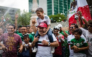 Cổ động viên Mexico 'bùng cháy' vì chiến thắng