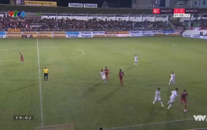 HAGL 1-2 TP.HCM: Xem lại tình huống thẻ đỏ gây tranh cãi của Hoàng Lâm