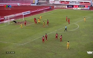 VIDEO: Highlight Hải Phòng 0-0 SLNA, vòng 9 V League